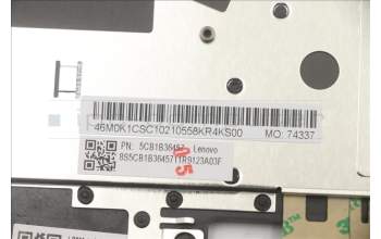 Lenovo 5CB1B36457 Tastatur inkl. Topcase ASM_BUL W82HS FP BL AB