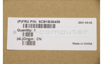 Lenovo 5CB1B36459 C-Abdeckung mit Tastatur, Französisch/Arabisch, Tiefblau