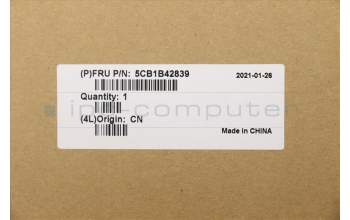 Lenovo 5CB1B42839 Tastatur inkl. Topcase ASM_EURO ENGL82FGFPABBL
