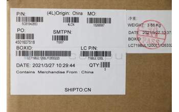 Lenovo 5CB1B42853 Tastatur inkl. Topcase ASM_POR L82FG FPABBL