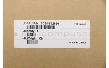 Lenovo 5CB1B42866 Tastatur inkl. TopcaseASM_CZE/SLKL82FGFPABBLML