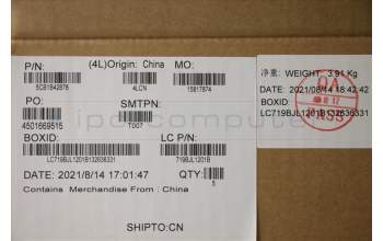 Lenovo 5CB1B42878 Tastatur inkl. Topcase ASM_ITA L82FG FPABBLML