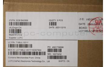 Lenovo 5CB1B42899 Tastatur inkl. Topcase ASM_EUROENGL82FGFPABNBL