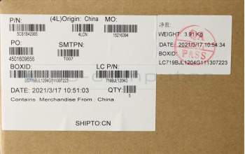 Lenovo 5CB1B42985 Tastatur inkl. TopcaseASM_CZE/SLKL82FGNFPABBLML