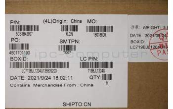 Lenovo 5CB1B42997 Tastatur inkl. Topcase ASM_ITA L82FG NFPABBLML