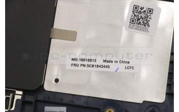Lenovo 5CB1B43445 Tastatur inkl. Topcase deutsch L82FG NFPABNBL