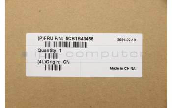 Lenovo 5CB1B43456 Tastatur inkl. Topcase ASM_POR L82FG NFPABNBL