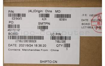 Lenovo 5CB1B43475 Tastatur inkl. Topcase deutsch L82FGNFPABNBLML