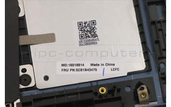 Lenovo 5CB1B43475 Tastatur inkl. Topcase deutsch L82FGNFPABNBLML