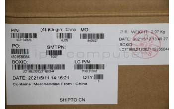 Lenovo 5CB1B43530 Tastatur inkl. Topcase ASM_BEL L82LA SLA_GY