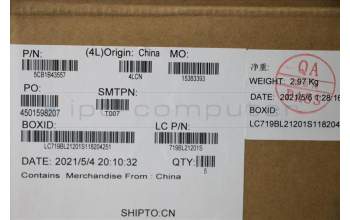 Lenovo 5CB1B43557 Tastatur inkl. Topcase ASM_TUR L82LA SLA_GY