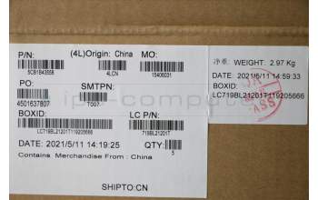 Lenovo 5CB1B43558 Tastatur inkl. Topcase ASM_UK L82LA SLA_GY