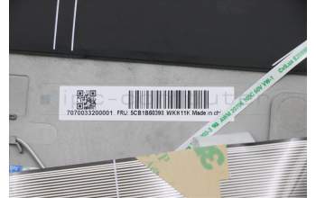 Lenovo 5CB1B60398 Tastatur inkl. Topcase ASM_ITA C 81XE BLKB