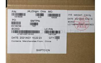 Lenovo 5CB1B62098 Tastatur inkl. Topcase ASM_ENGL82H8FPABNBL