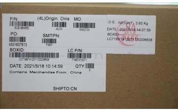 Lenovo 5CB1B64650 Tastatur inkl. Topcase ASM_BELL82H8FPABNBL