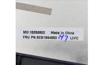 Lenovo 5CB1B64653 Tastatur inkl. Topcase schweizL82H8FPABNBL