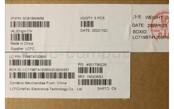 Lenovo 5CB1B64658 Tastatur inkl. TopcaseASM_FRA/ARAL82H8FPABNBL