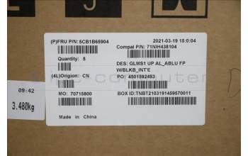 Lenovo 5CB1B65904 Tastatur inkl. Topcase_EUROENG C82FE ALBUW FPBL