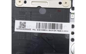 Lenovo 5CB1B66014 Tastatur inkl. Topcase_ENG C82FE ALBUW FPBL