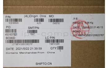 Lenovo 5CB1B68935 Tastatur inkl. TopcaseASM_EUROENGL82H8FPAGNBL