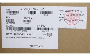 Lenovo 5CB1B69007 Tastatur inkl. Topcase ASM_ENG L82H8FPSDBL