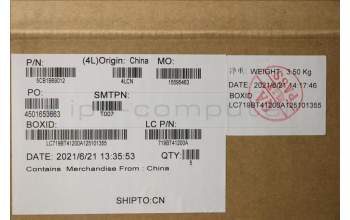 Lenovo 5CB1B69012 Tastatur inkl. Topcase deutsch L82H8FPSDBL