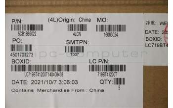 Lenovo 5CB1B69022 Tastatur inkl. Topcase ASM_POR L82H8FPSDBL