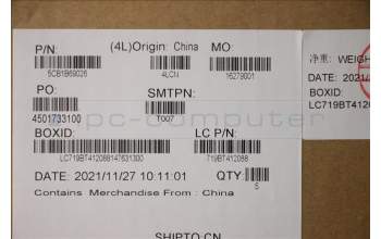 Lenovo 5CB1B69026 Tastatur inkl. Topcase schweiz L82H8FPSDBL