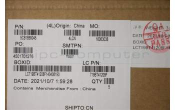 Lenovo 5CB1B69045 Tastatur inkl. Topcase ASM_FRAL82H8FPSDNBL