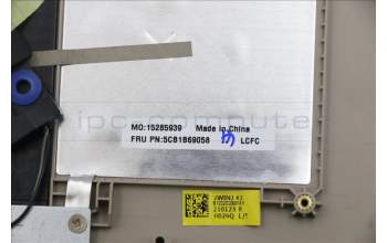 Lenovo 5CB1B69058 Tastatur inkl. TopcaseASM_CZE/SLKL82H8FPSDNBL