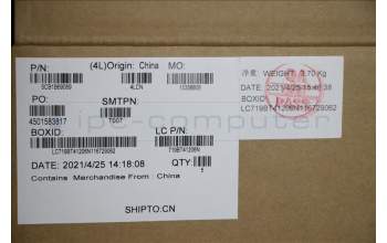 Lenovo 5CB1B69069 Tastatur inkl. TopcaseASM_EURO ENGL82H8NFPABBL