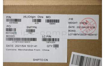 Lenovo 5CB1B69080 Tastatur inkl. Topcase ASM_KORL82H8NFPABBL