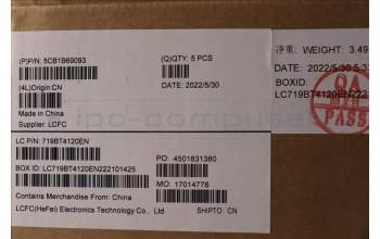 Lenovo 5CB1B69093 Tastatur inkl. TopcaseASM_USA ENGL82H8NFPABBL