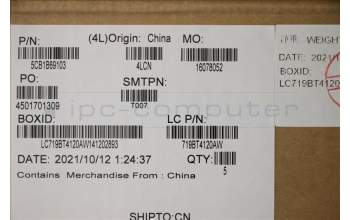 Lenovo 5CB1B69103 Tastatur inkl. TopcaseASM_KORL82H8NFPABNBL