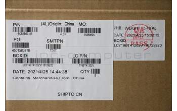 Lenovo 5CB1B69105 Tastatur inkl. TopcaseASM_RUSL82H8NFPABNBL