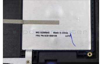 Lenovo 5CB1B69106 Tastatur inkl. TopcaseASM_FRAL82H8NFPABNBL