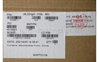 Lenovo 5CB1B69111 Tastatur inkl. TopcaseASM_HBWL82H8NFPABNBL