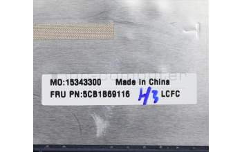 Lenovo 5CB1B69116 Tastatur inkl. TopcaseASM_SLVL82H8NFPABNBL