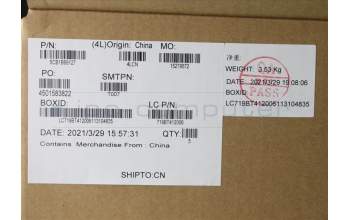 Lenovo 5CB1B69127 Tastatur inkl. Topcase ASM_BULL82H8NFPAGBL