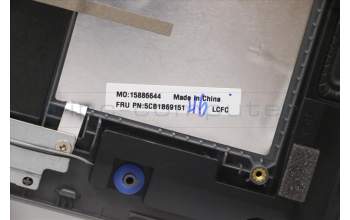 Lenovo 5CB1B69151 Tastatur inkl. Topcase ASM_TURL82H8NFPAGBL
