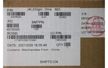 Lenovo 5CB1B69229 Tastatur inkl. TopcaseASM_PORL82H8NFPAGNBL