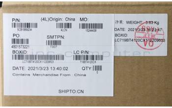 Lenovo 5CB1B69234 Tastatur inkl. TopcaseASM_RUSL82H8NFPAGNBL