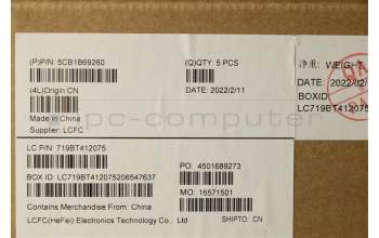 Lenovo 5CB1B69260 Tastatur inkl. Topcase ASM_FRAL82H8NFPGBBL