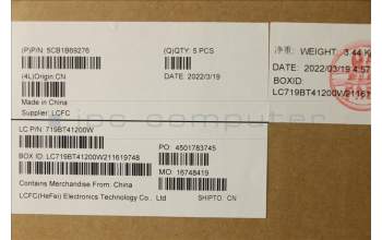 Lenovo 5CB1B69276 Tastatur inkl. Topcase spanisch L82H8NFPGBBL