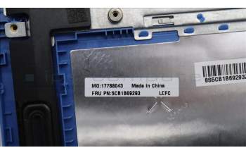 Lenovo 5CB1B69293 Tastatur inkl. TopcaseASM_KORL82H8NFPGBNBL