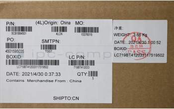 Lenovo 5CB1B84501 Tastatur inkl. TopcaseASM_CZE/SLKL82H8NFPSDBL