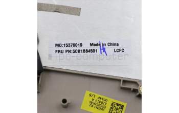 Lenovo 5CB1B84501 Tastatur inkl. TopcaseASM_CZE/SLKL82H8NFPSDBL