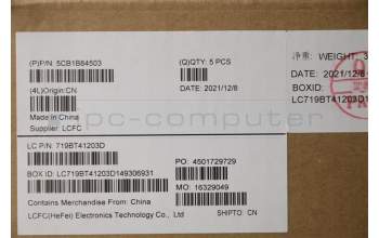 Lenovo 5CB1B84503 Tastatur inkl. TopcaseASM_EURO ENGL82H8NFPSDBL