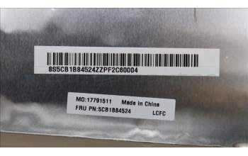 Lenovo 5CB1B84524 Tastatur inkl. Topcase ASM_TURL82H8NFPSDBL