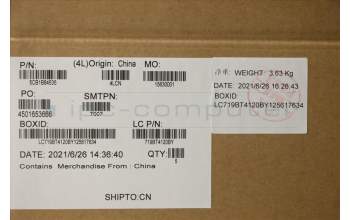 Lenovo 5CB1B84535 Tastatur inkl. TopcaseASM_LA SPAL82H8NFPSDNBL